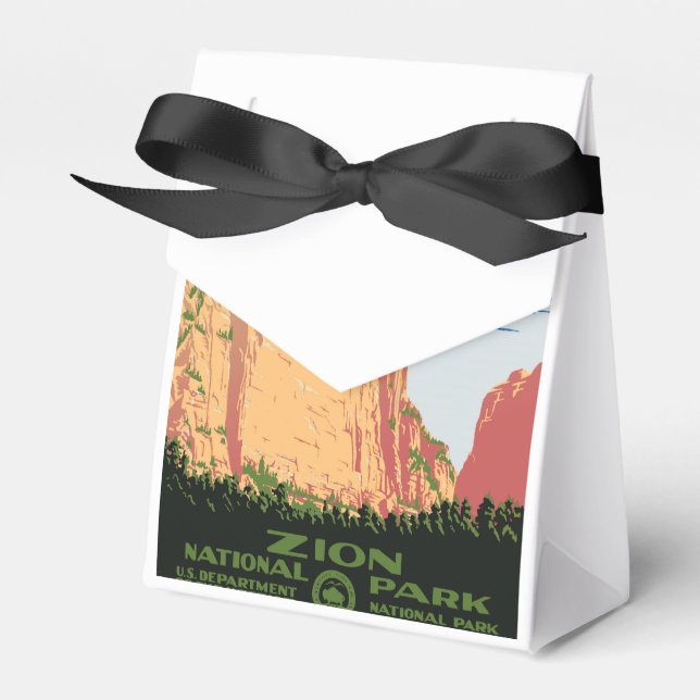 Zion nationalpark presentaskar (Framsidan Sidan)