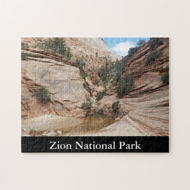 Zion nationalpark pussel (Horisontell)