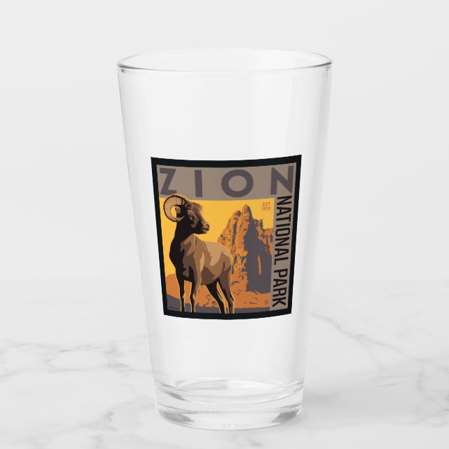 Zion nationalpark | Ram Glaskopp (Framsida)