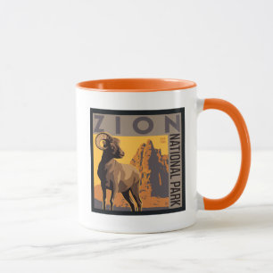 Zion nationalpark Ram Mugg