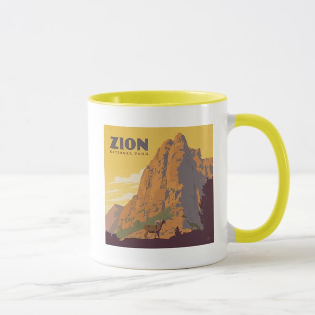 Zion nationalpark | Ram Mugg (Höger)