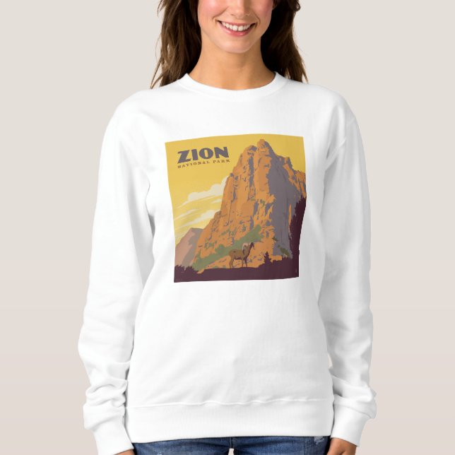 Zion nationalpark | Ram T Shirt (Framsida)