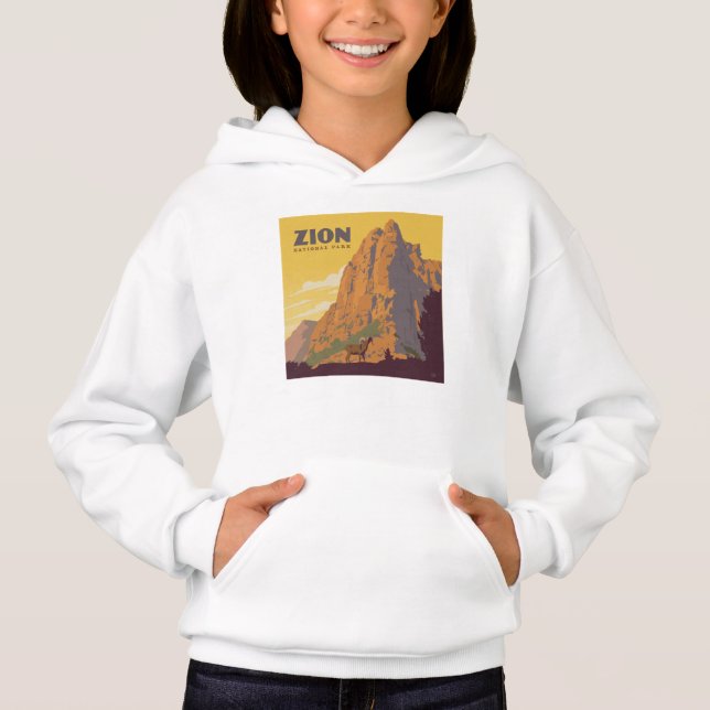 Zion nationalpark | Ram T Shirt (Framsida)