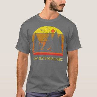 Zion Nationalpark Retro Vintage T Shirt