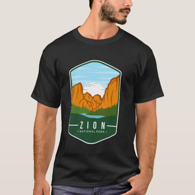 Zion nationalpark t shirt (Framsida)