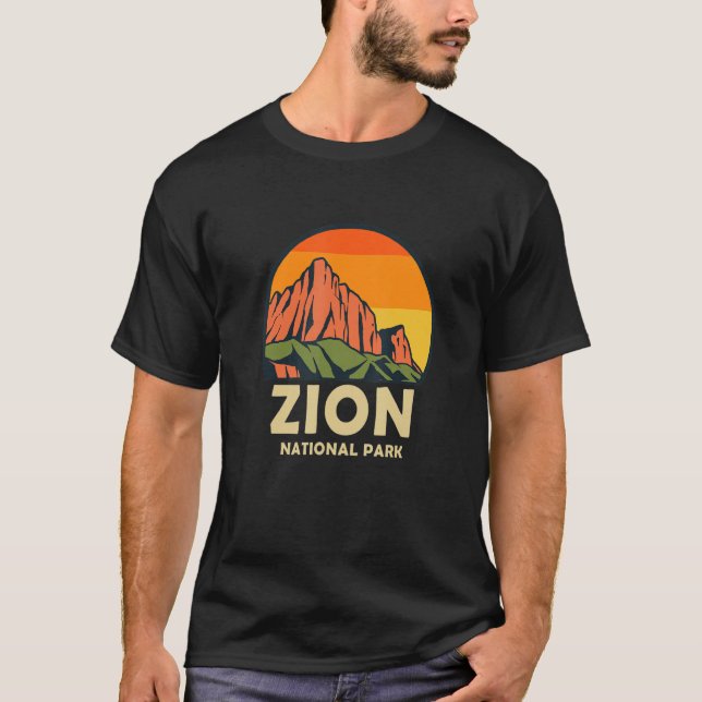 Zion nationalpark t shirt (Framsida)