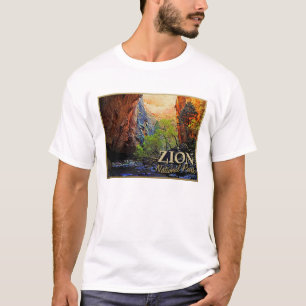 Zion nationalpark t-shirt