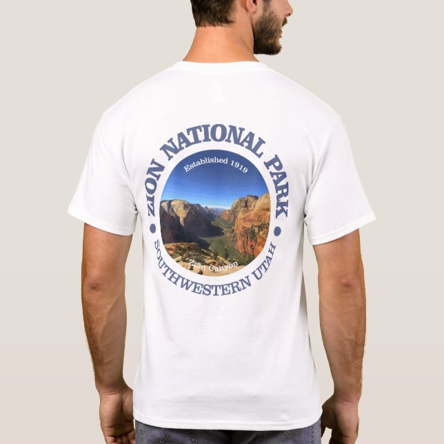 Zion nationalpark t shirt (Baksida)