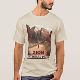 Zion nationalpark t shirt