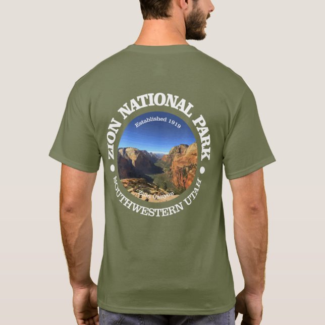 Zion nationalpark t shirt (Baksida)