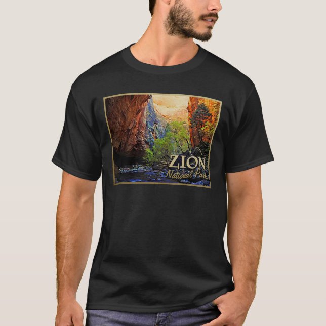 Zion nationalpark t shirt (Framsida)