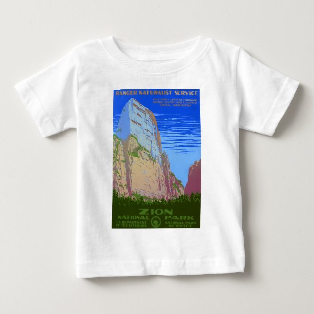 Zion nationalpark tee shirt (Framsida)