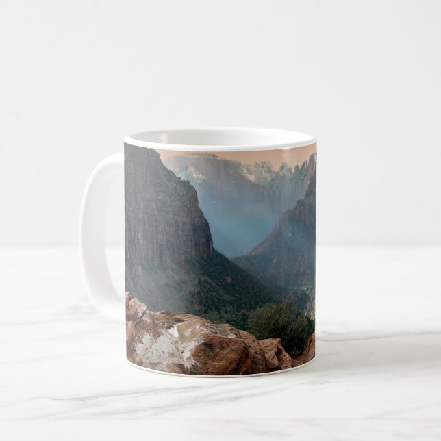 Zion nationalpark, Utah Kaffemugg (Framsida vänster)