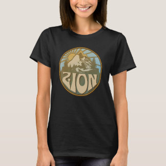Zion Nationalpark Utah Natur Berg Vandring Utomhus T Shirt
