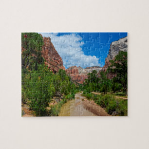 Zion nationalpark Utah Pussel