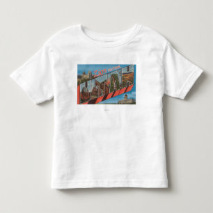 Zion nationalpark, Utah - stora brevplatser Tee Shirt