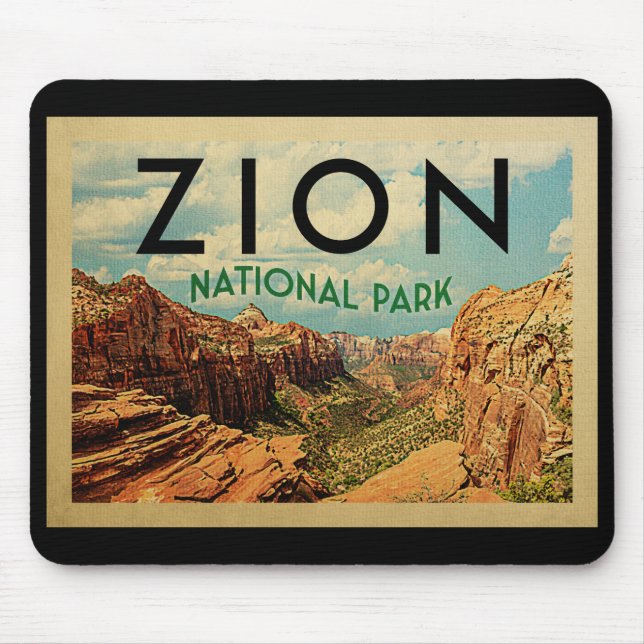 Zion nationalpark Vintage resor Musmatta (Framsidan)