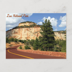 Zion nationalpark vykort