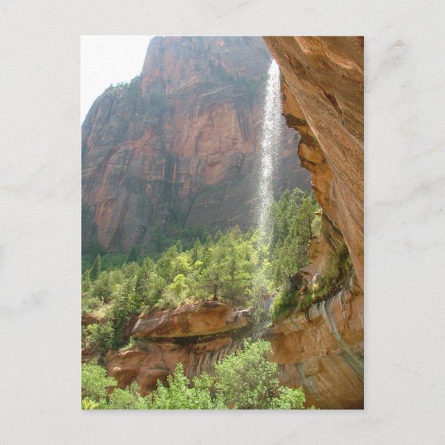 Zion nationalpark vykort (Framsida)