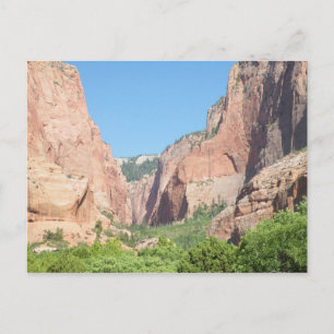 Zion nationalpark vykort