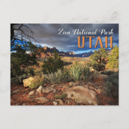 Zion nationalpark vykort