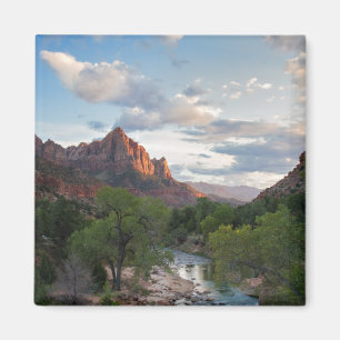 Zion nationalpark - Watchmanmagneten Magnet
