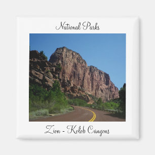 Zion nationalparkmagnet magnet