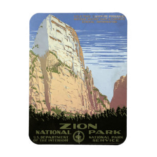 Zion nationalparkmagnet magnet