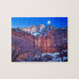 Zion nationalparkMoonrise Pussel