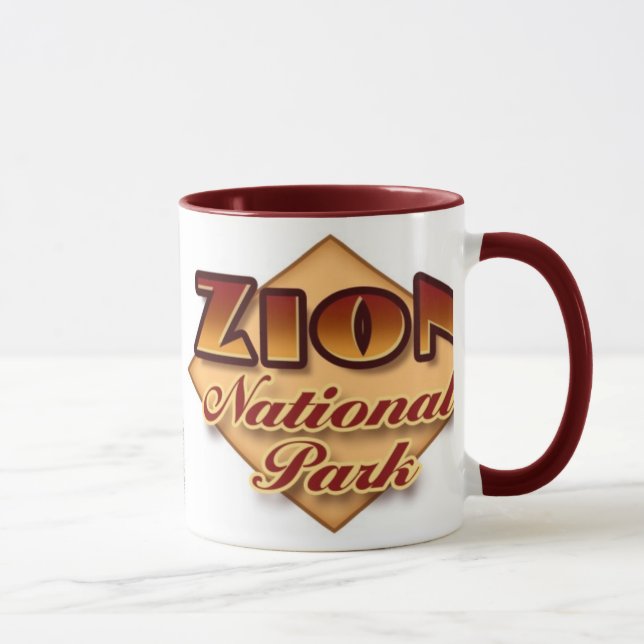 Zion nationalparkmugg mugg (Höger)