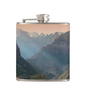 Zion nationalparksbergen Landskap Fickplunta