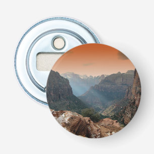 Zion nationalparksbergen Landskap Flasköppnare
