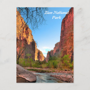 Zion nationalparkvykort vykort