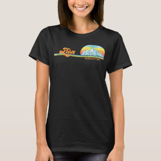 Zion Retro nationalpark T Shirt