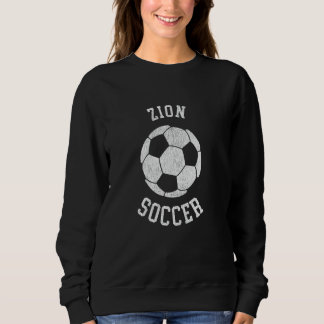 Zion Soccer Retro Distress 90:s Vintage T Shirt