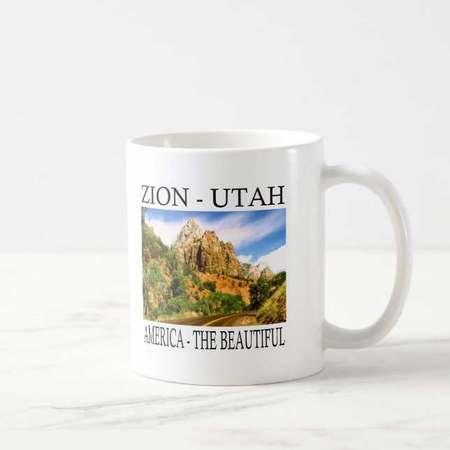 Zion Utah Kaffemugg (Höger)