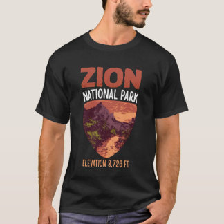 Zion ZION NATIONALPARK HÖJD 2 659 M ROLLIG C T Shirt