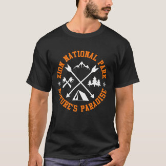 Zion ZION NATIONALPARK PARADIS NATURENS PARADIS T Shirt