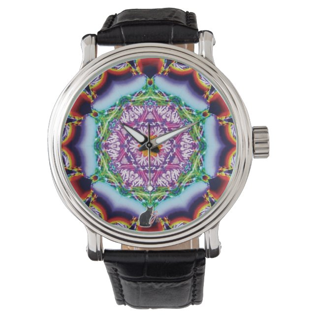 Zionesque Kaleidoscope Armbandsur (Framsida)