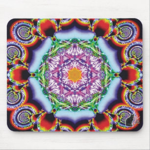 Zionesque Kaleidoscope Mouse Pad Musmatta