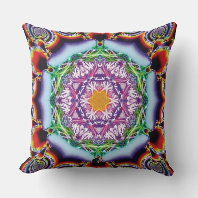 Zionesque Kaleidoscope Pillow Kudde (Framsida)