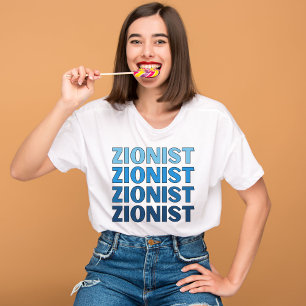 Zionist, Pro Israel, det judiska Pridet, stöd Isra T Shirt