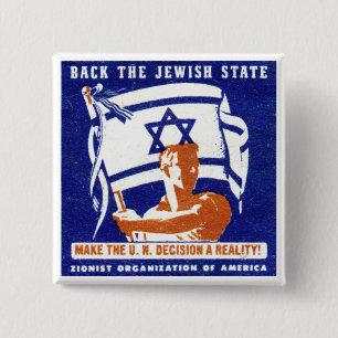 Zionistaffisch 1947 knapp