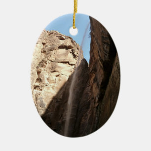 Zions klippa för sorgsna i Zion National Park Julgransprydnad Keramik