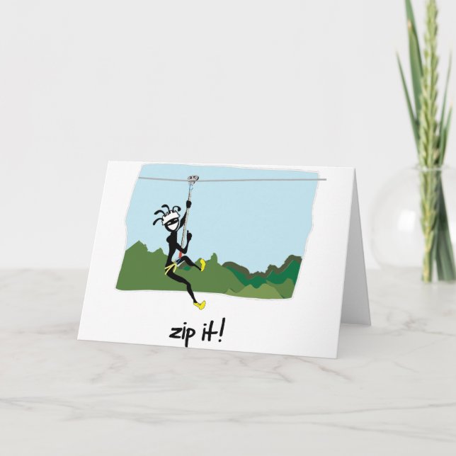 "Zip det!" Kort (Framsida)