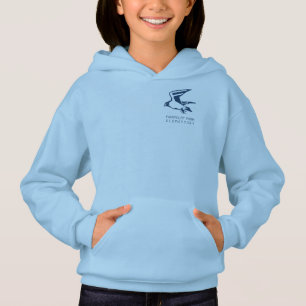 Zip Front Hoodie T-shirt