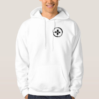 Zip Hoodie - Logotyp Front, positiv inställning ba