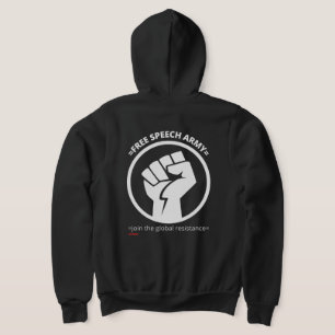 zip hoodie sweatshirt "FREE TAL ARMY" T Shirt