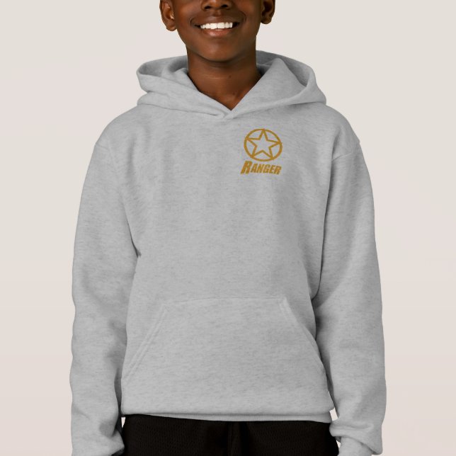 Zip Hoodie T Shirt (Framsida)
