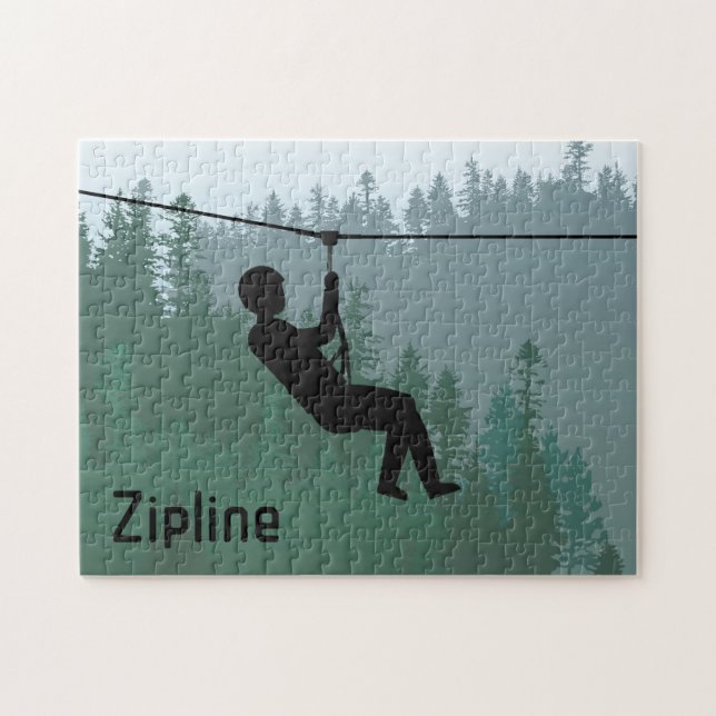 Zipline Design Jigszawa Puzzle Pussel (Horisontell)